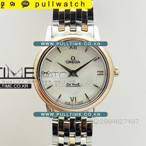 [Ronda quartz] Omega DeVille 27mm Ladies  1:1 Best Edition - 오메가 드빌 여성용 27mm - om303