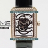 [Ronda quartz] Chanel Premiere RG Camellia Skeleton - 샤넬 프리미에르 까멜리아 - NEL068