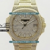 [324SC MOVE] Patek Philippe Nautilus Jumbo 5711 YG Full Paved Diamonds Best Edition - 파텍필립 노틸러스 점보 풀다이아몬드 - PP191
