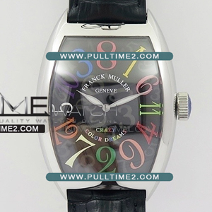 [ASIAN MOVE] Franck Muller Casablanca Crazy Hours Real Jumping Hour SS AB Best Edition - 프랭크뮬러 카사블랑카 크레이지 아워 베스트에디션 - FM042