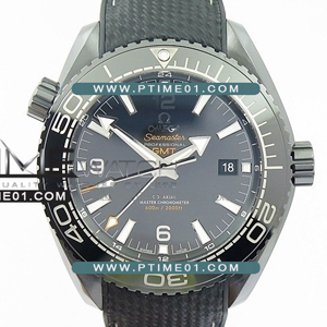 [8906 MOVE] Omega Seamaster Planet Ocean GMT 45.5mm Deep Black Real Ceramic VS 1:1 Best Edition - 오메가 씨마스터 플래닛 오션베스트에디션 - OM514