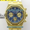 [7750 MOVE] Audemars Piguet Royal Oak Chrono 26331BA 41mm YG IP 1:1 Best Edition - 오데마피게 로얄오크 크르노 그래프 베스트에디션