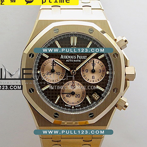 [4401 MOVE] Audemars Piguet Royal Oak Chrono 26240 RG Gain Weight V2 DDF 1:1 Best Edition - 오데마피게 로얄오크 크르노 그래프 베스트에디션