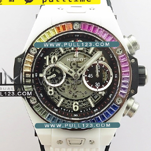 [HUB1220] Hublot Big Bang Unico White Ceramic 45mm HB Best Edition - 위블로 빅뱅 유니코 풀세라믹 베스트 에디션
