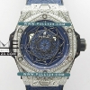 [HB1213] Hublot Big Bang Sang Bleu Ti V2 WW 1:1 Best Edition - 위블로 빅뱅 상 블루 티타늄 베스트에디션