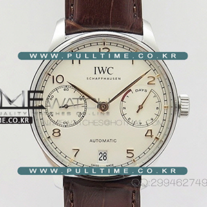 [52010 MOVE] IWC Portuguese Real PR IW500710 SS V4 ZF 1:1 Best Edition - 아이더블유씨 포르투기저 스테인레스 스틸 베스트 에디션