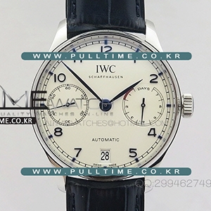 [52010 MOVE] IWC Portuguese Real PR IW500710 SS V4 ZF 1:1 Best Edition - 아이더블유씨 포르투기저 스테인레스 스틸 베스트 에디션