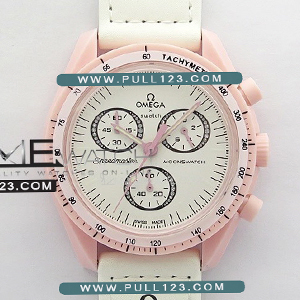 [RONDA QUARTZ] Omega X Swatch Speedmaster Moonwatch Mission to Venus 1:1 Best Edition - 오메가 스피드 마스터 스와치 X문와치 비너스 베스트 에디션