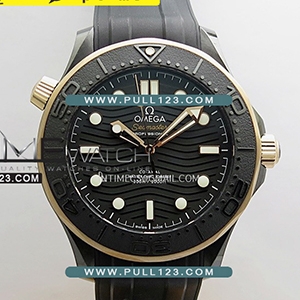 [Super Clone 8800] Omega Seamaster Diver 300M Real Ceramic/RG 43.5mm V4 VS 1:1 Best Edition MD - 오메가 씨마스터 다이버 300 세라믹 베스트 에디션