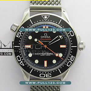 [Super Clone 8806] Omega Seamaster Diver 300M "No Time to Die" SS ORF 1:1 Best Edition - 오메가 씨마스터 다이버 300 노 타임 투 다이 베스트 에디션
