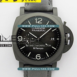 [P9010 MOVE] Panerai Luminor PAM1467 44mm GMT DLC VS 1:1 Best Edition - 파네라이 루미너 베스트 에디션