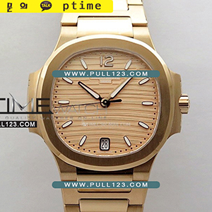 [324SC MOVE] Patek Philippe Nautilus 7118/1R-010 New Version Ladies RG PP 1:1 Best Edition - 파텍필립 노틸러스 여성용 베스트에디션