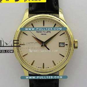 [Cal. 324 MOVE] Patek Philippe Calatrava 5227 YG 3KF V2 1:1 Best Edition - 파텍필립 칼라트라바 베스트 에디션