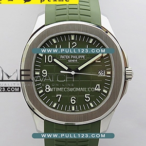 [cal. 330] Patek Philippe Aquanaut Jumbo 5168G 42mm SS Gain Weight DDF 1:1 Best Edition - 파텍필립 아쿠아넛 점보