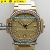 [324SC MOVE] Patek Philippe Nautilus 7118/1200R-010 New Version Ladies RG Diamonds DDF 1:1 Best Edition - 파텍필립 노틸러스 여성용 베스트에디션