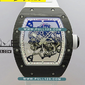 [RMUL2 MOVE] Richard Mille RM055 NTPT Carbon V2 ZF 1:1 Best Edition - 리차드 밀레 리얼 카본 스켈레톤 베스트에디션