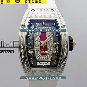 [CRMA2 MOVE] Richard Mille RM07 Paved Diamonds Bezel SS ZF Best Edition - 리차드밀러 베스트 에디션