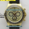 [4131 MOVE] Rolex Daytona 126518 904L YG QF 1:1 Best Edition - 롤렉스 데이토나 옐로우골드 오이스터플렉스 베스트에디션