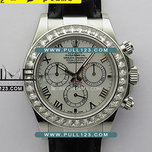 [4801 MOVE] Rolex Daytona Cosmograph Blue T Crystals Bezel SS PPMF Best Edition - 롤렉스 데이토나 베스트에디션