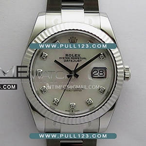 [3235 MOVE] Rolex DateJust 41mm 126334 Oyster Bracelet 904L SS VF 1:1Best Edition - 롤렉스 데이져스트 오토매틱 오이스터 브레이슬릿 베스트에디션