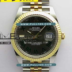 [3235 MOVE] Rolex DateJust 41mm 126333 904L SS/YG VF 1:1Best Edition - 롤렉스 데이져스트 윔블던 오토매틱 베스트에디션